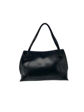 Furla Black Leather Mini Satchel Bag